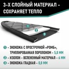 Утеплитель радиаторной решетки Defly для Honda Freed, 2019-н.в., экокожа черная - Фото 3