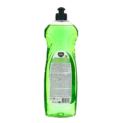 Гель-бальзам  Mater FRESH для мытья посуды, формула GOLD, яблоко, 750 мл