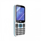 Сотовый телефон BQ M-2820 Step XL+ 2,8", 32Мб, microSD, 2 sim, бело-синий - Фото 2