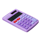 Калькулятор карманный 8-разрядов ErichKrause PC-101 Pastel, фиолетовый - фото 9770461