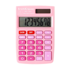 Калькулятор карманный 8-разрядов ErichKrause PC-101 Pastel, розовый - Фото 1