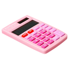 Калькулятор карманный 8-разрядов ErichKrause PC-101 Pastel, розовый - Фото 2