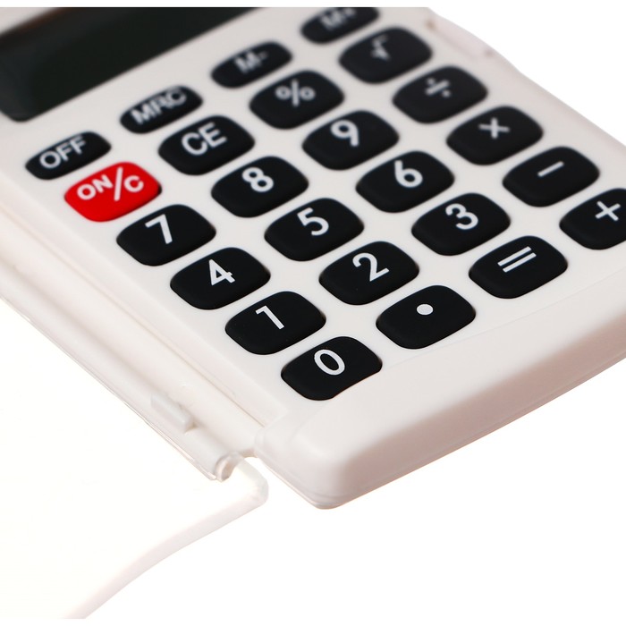 Калькулятор карманный 8-разрядов ErichKrause PC-131 Classic, белый