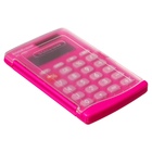 Калькулятор карманный 8-разрядов ErichKrause PC-103 Neon, розовый - фото 9742761