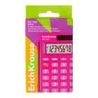 Калькулятор карманный 8-разрядов ErichKrause PC-103 Neon, розовый - фото 9742764