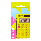 Калькулятор карманный 8-разрядов ErichKrause PC-103 Neon, желтый - Фото 6