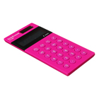 Калькулятор карманный 8-разрядов ErichKrause PC-987 Neon, розовый - Фото 2