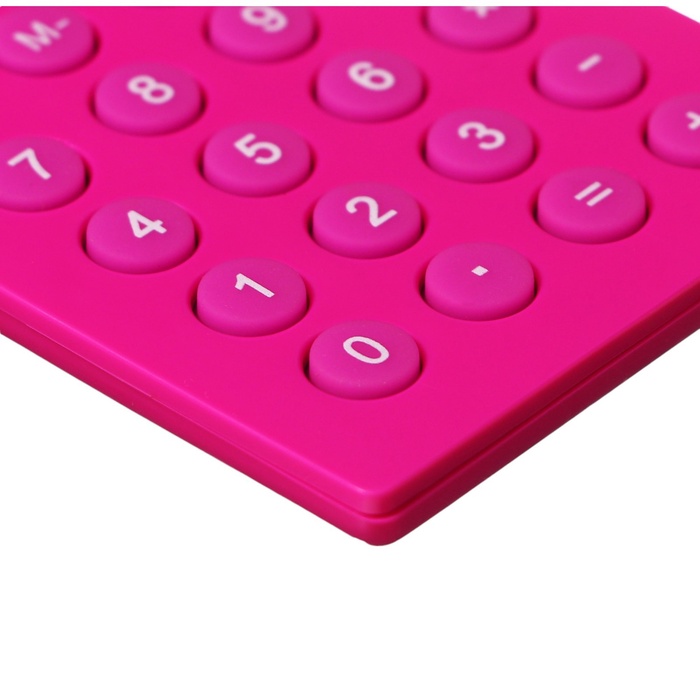 Калькулятор карманный 8-разрядов ErichKrause PC-987 Neon, розовый - фото 51902274