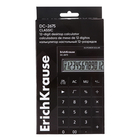 Калькулятор настольный 12-разрядов ErichKrause DC-2675 Classic, черный - фото 9742786