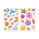 Брошюра с наклейками «Подводный мир» - фото 23935624