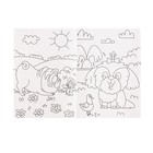 Раскраска «Кошки и собаки», А4 (комплект 2 шт) - фото 24346961