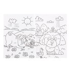 Раскраска с примерами «Озорные питомцы» - фото 24346973