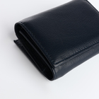 Кошелёк женский на магните, цвет синий - фото 24002642