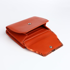 Кошелёк женский на магните, цвет оранжевый - фото 23962902