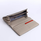 Кошелёк женский на магните, цвет бежевый - фото 23949322