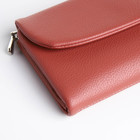 Кошелёк женский на магните, цвет розовый - фото 23962957