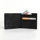 Портмоне мужское на магните, отделение для сим-карт, цвет чёрный - фото 23963014