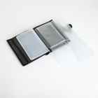 Портмоне мужское на кнопке, отдел для автодокументов, цвет чёрный - фото 23963047