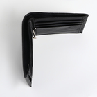 Портмоне мужское на магните, зажим для купюр, отделение для сим-карт, цвет чёрный - фото 23963061