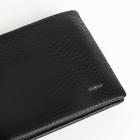 Портмоне мужское на магните, отделение для сим-карт, цвет чёрный - фото 23963074