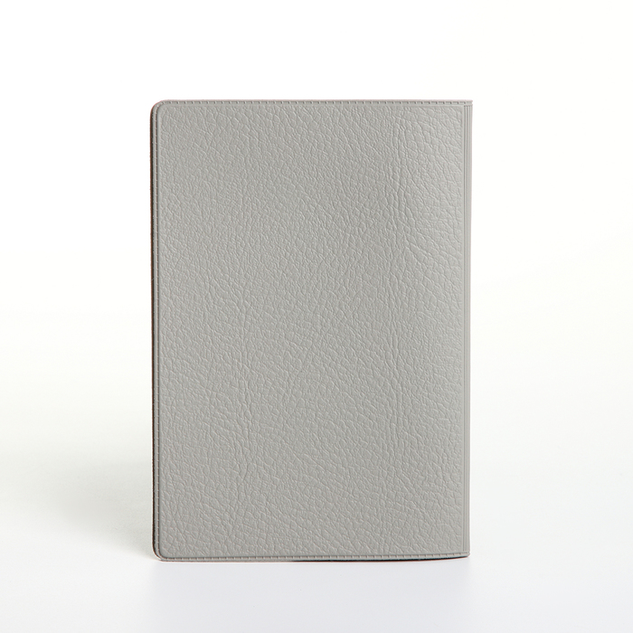 Обложка для паспорта, Герб, 9,5*0,5*13,5 см, конгрев, винилл 7043, серый