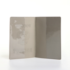 Обложка для паспорта, цвет серый - фото 23913800