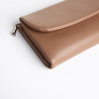 Кошелёк женский на магните, цвет бежевый - фото 23963242