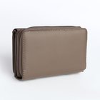 Кошелёк женский на кнопке, цвет хаки - фото 23968666