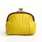 Косметичка на фермуаре, цвет салатовый - фото 23935730