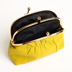 Косметичка на фермуаре, цвет салатовый - фото 23935731