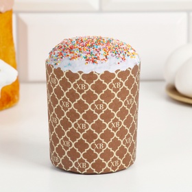 Форма для выпечки кулича бумажная «ХВ новая», одноразовая, 7?8.5 см, коричневая (комплект 2400 шт)