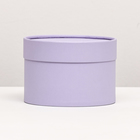 Подарочная коробка "Бледно-фиолетовый", завальцованная без окна, 16 х 10 см - фото 304850007