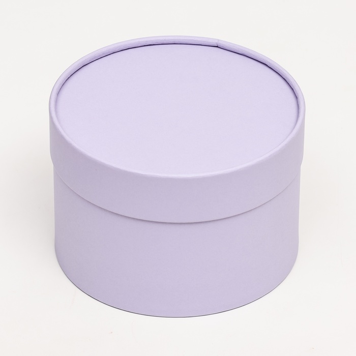 Подарочная коробка "Бледно-фиолетовый", завальцованная без окна, 16 х 10 см