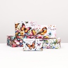 Набор коробок подарочных 10 в 1 «Птицы и бабочки», 32.5×20×12.5 -12×7×4 см - Фото 6
