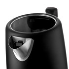 Чайник электрический BRAYER 1054BR, металл, 1.7 л, 2200 Вт, чёрно-золотистый - фото 9647605