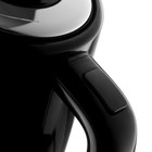 Чайник электрический BRAYER 1058BR-BK, пластик, 2 л, 2200 Вт, чёрный - фото 9647616