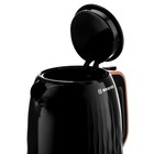 Чайник электрический BRAYER 1061BR, пластик, 1.7 л, 3000 Вт, чёрный - Фото 7