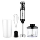 Блендер BRAYER 1253BR, погружной 800 Вт, 0.7 л, 5 скоростей, режим "турбо", чёрный - фото 51549267