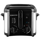 Фритюрница BRAYER 2833BR, 1600 Вт, 2,5 л, 130-190 °C, чёрно-серебристая - фото 51549367 Фритюрница BRAYER 2833BR, 1600 Вт, 2,5 л, 130-190 °C, чёрно-серебристая - фото 51549367