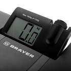 Весы напольные BRAYER BR3736, электронные, до 180 кг, 4хАА (не в комплекте), чёрные - фото 9647948