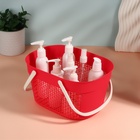 Органайзер для хранения, с ручками, 1 секция, 27×18×14.5 см, МИКС - Фото 2