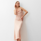 Платье женское миди MINAKU: Casual Collection цвет персик, р-р 42 - фото 12227748