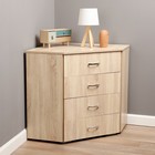 Комод угловой, 780х780х820, сонома - фото 23991082