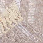 Дорожка на стол Этель коричневый 30×180 см, 100% п/э - Фото 5