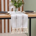 Дорожка на стол «Этель» 30×180 см, серая - Фото 2