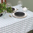 Скатерть «Этель», серая, 140×180 см, 100% п/э - Фото 2