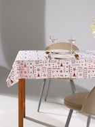 Скатерть новогодняя «Этель. Новогодняя», 100×140±5 см, 80% п/э, 20% лён, 120 г/м² - Фото 2