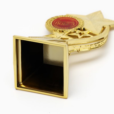 Кубок «Больших побед», наградная фигура, золото, 8,1 х 16,4 см, пластик