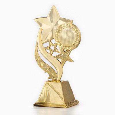 Кубок «Лучше всех», наградная фигура, золото, пластик, 16.5×5.8×8 см
