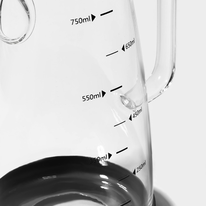 Бутыль стеклянная для соуса и масла «Мадлен», 750 мл, 9,6×16×20,7 см
